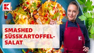 Smashed Süßkartoffelsalat  Verena kocht  Kaufland [upl. by Curcio]