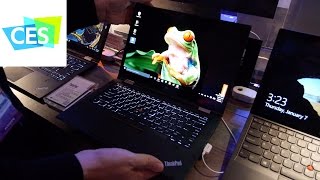 CES 2016 Lenovo Y900 und ThinkPad X1 Yoga [upl. by Nehemiah]