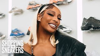 Victoria Monét Goes Shopping for Sneakers at Kick Game [upl. by Aihsas]