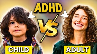 ADHD in Adults Vs Children [upl. by Eddana]