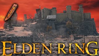 RedHot Whetblade Location Redmane Castle Pt 4  Elden Ring [upl. by Annaes]