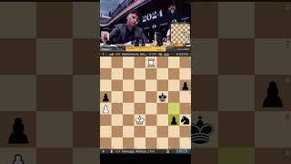 FIDE Candidates 2024 Alireza BLUNDERS against HIKARU shorts chess chesscom [upl. by Bower]