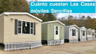 ‼️VENTA de CASAS MÓVILES SENCILLAS 3 cuartos‼️ [upl. by Tracy]