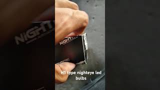 Nighteye H1 led car led bulbs unboxing [upl. by Animahs823]