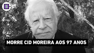 Cid Moreira primeiro âncora do Jornal Nacional morre aos 97 anos [upl. by Ahsirpac]