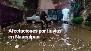 EMERGENCIA EN NAUCALPAN  Nuevamente se desbordó la presa San Rafael Chamapa [upl. by Nayve]