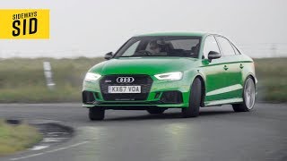 2018 Audi RS3 Review  Sideways Sid [upl. by Larianna]