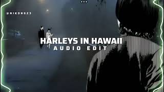 HARLEYS IN HAWAII audio edit Nikong23 [upl. by Bywoods571]