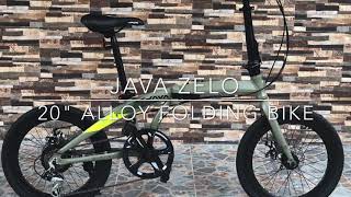 Unboxing JAVA ZELO  20quotFolding bike [upl. by Arinaj]