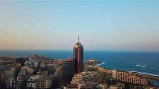 MALTA  ST JULIAN´S  CAVALIERI ART HOTEL  DRONE VIDEO  4K [upl. by Yelram647]