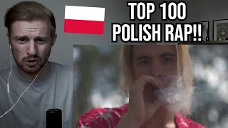 Reaction To TOP 100 POLSKI RAP na SPOTIFY [upl. by Bausch]