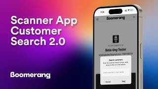 Scanner app – Customer search 2 0 [upl. by Kaz456]