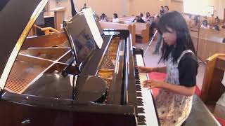 50 Emma Li Piano Recital – March in D Major by C P E [upl. by Leandre]