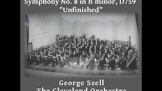 Schubert 8th Szell 1970 Cleveland Orchestra [upl. by Brianne681]