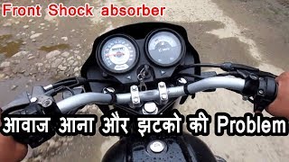 front shock absorber noise and jerk problem [upl. by Munafo727]