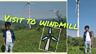 Visit to Windmill  family travel viralvideo kids learning india [upl. by Papotto]