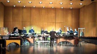 Ionisation  Edgard Varese Buffalo State College Percussion Ensemble [upl. by Slen]