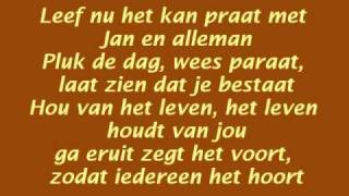 Jan Smit  Leef nu het kan Met songtekst [upl. by Nerb546]