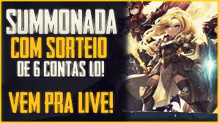 SORTEIO DE CONTAS COM LD  SUMMONADA [upl. by Annasiul]