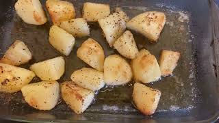 Best Garlic Parmesan Roast Potatoes cookingshow cookingvideo [upl. by Eelyam282]