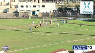 Calcio Coppa Italia Ottavi di Finale Ritorno  Terracina 1925Polisportiva Ossese 21 Highlights [upl. by Leoj]