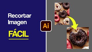 Como recortar imagen en Adobe Illustrator [upl. by Sisi]