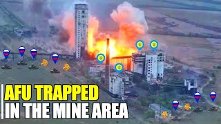 Massive storming puts Ukraine in difficult situation on Yuzhnodonbasskaya3 Mine [upl. by Aikemot]