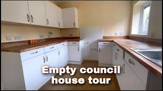 EMPTY COUNCIL HOUSE TOURUNITED KINGDOM 🇬🇧 housetouruk housetour🏡 [upl. by Handel]