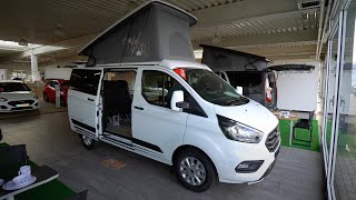 Günstigste KastenwagenWohnmobile 2022 Bürstner Copa 2022 Ford Transit Custom 4Schlafplätze [upl. by Dominus]