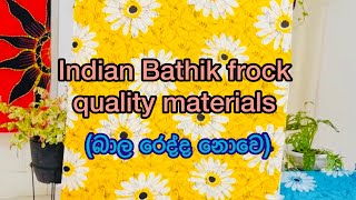 New Indian Bathik Frock quality materials ￼18 July 2024 [upl. by Divan456]