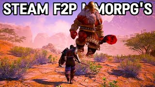 Top 10 Free to Play MMORPG on Steam  Best MMORPG 2024 [upl. by Desiree]