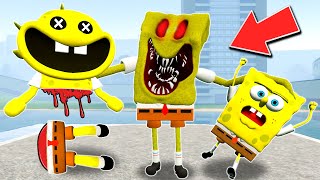 PLAYING AS SPONGEBOBEXE vs ALL 3D SANIC CLONES MEMES in Garrys Mod [upl. by Alacim]