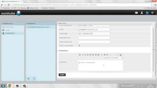 Tutorial Geral Webmail RoundCube [upl. by Stanway]