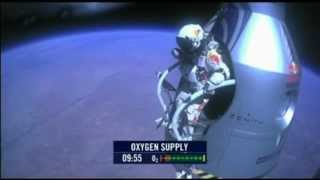 Felix Baumgartner  Red Bull Stratos  Complete Space Jump  GoPro [upl. by Lenna]