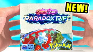 NEW Pokemon Paradox Rift Booster Box Opening [upl. by Lamag524]