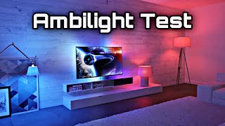 AMBILIGHT Philips Hue Gradient  Test Video 4K HDR Ultra HD  Color Test • Farb Test  „DaLaMo“ [upl. by See]