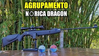 NORICA DRAGON AGRUPAMENTO RIFLE ROUND E SUPERMAGNUN [upl. by Asiralc]