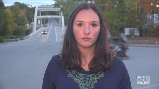 ATV crashes during a NEWS CENTER Maine report [upl. by Pavyer]