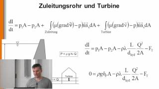 Energiewasserbau 12 Das Schluckvermögen einer Rohrturbine [upl. by Floridia]