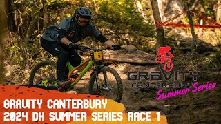 Gravity Canterbury DH Summer Series 2024  Race 1  Pedal Fine  Ponos [upl. by Akired]