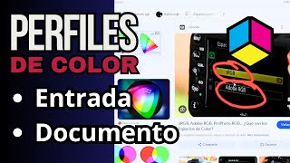 📷🖥️🎨 Perfil De Color de Entrada Y de Documento  Manejo de color en impresión [upl. by Aivart388]