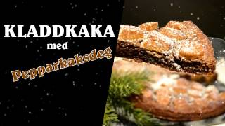 KLADDKAKA MED PEPPARKAKSDEG [upl. by Llednyl]