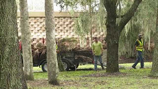 Alachua County residents react to Hurricane Milton [upl. by Paik]