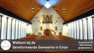 Gereformeerde Gemeente Enter  Ds SW Janse  2 Samuel 7  Dankdag [upl. by Petulia]