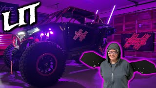 2024 RZR XP 1000 Gets Grandmas Whip Lights Mudbuster RaceLite fender Flares amp Amazon Rock Lights [upl. by Scarrow]