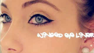 ♛ Perfect Winged Eyeliner Tutorial ♛ [upl. by Annaesor]