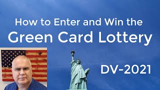 DV lottery entry DV2021  win a Green Card [upl. by Fu46]