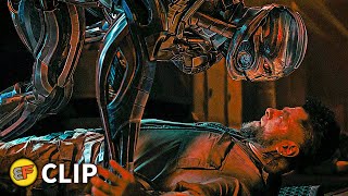 Ultron Cuts Off Klaws Arm Scene  Avengers Age of Ultron 2015 Movie Clip HD 4K [upl. by Serafina733]