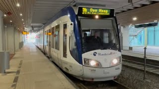 Alle trams op Zoetermeer stadhuis [upl. by Ihel]