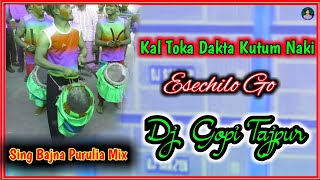 Kal Toka Dakta Kutum Naki Sing Bajna Mix  Dj Gopi Bhai Tajpur Bauri Brand 💯🔥 [upl. by Notlef]